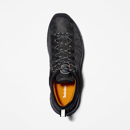 Timberland Mens Solar Wave Mesh Sneaker for Men in Monochrome Black