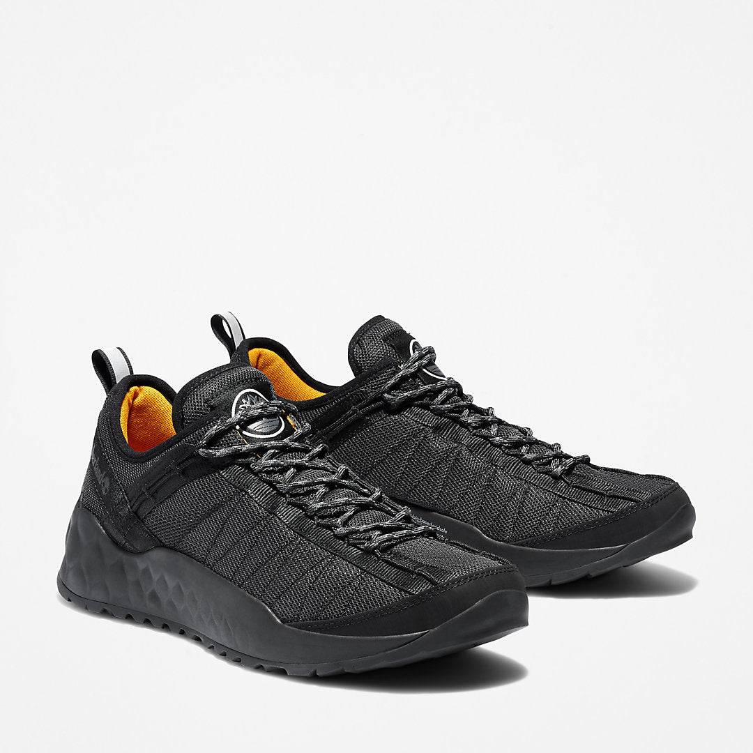 Timberland Mens Solar Wave Mesh Sneaker for Men in Monochrome Black