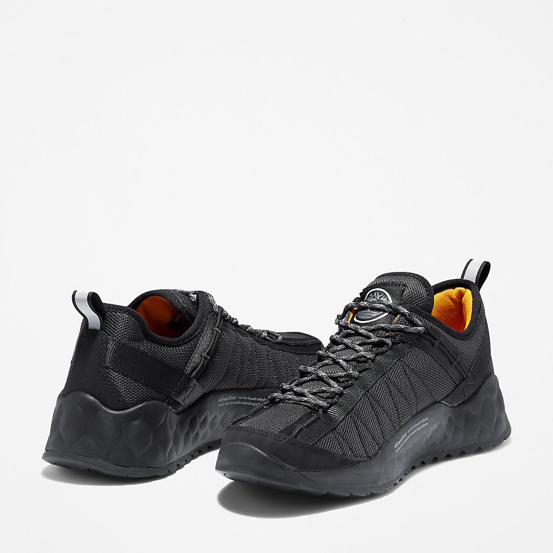 Timberland Mens Solar Wave Mesh Sneaker for Men in Monochrome Black