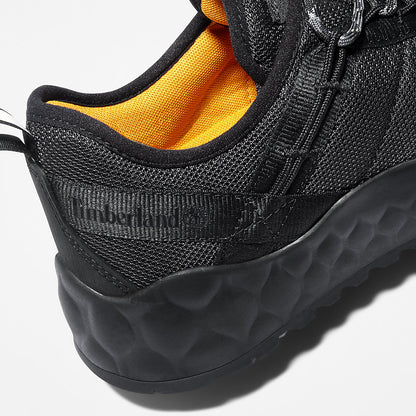 Timberland Mens Solar Wave Mesh Sneaker for Men in Monochrome Black