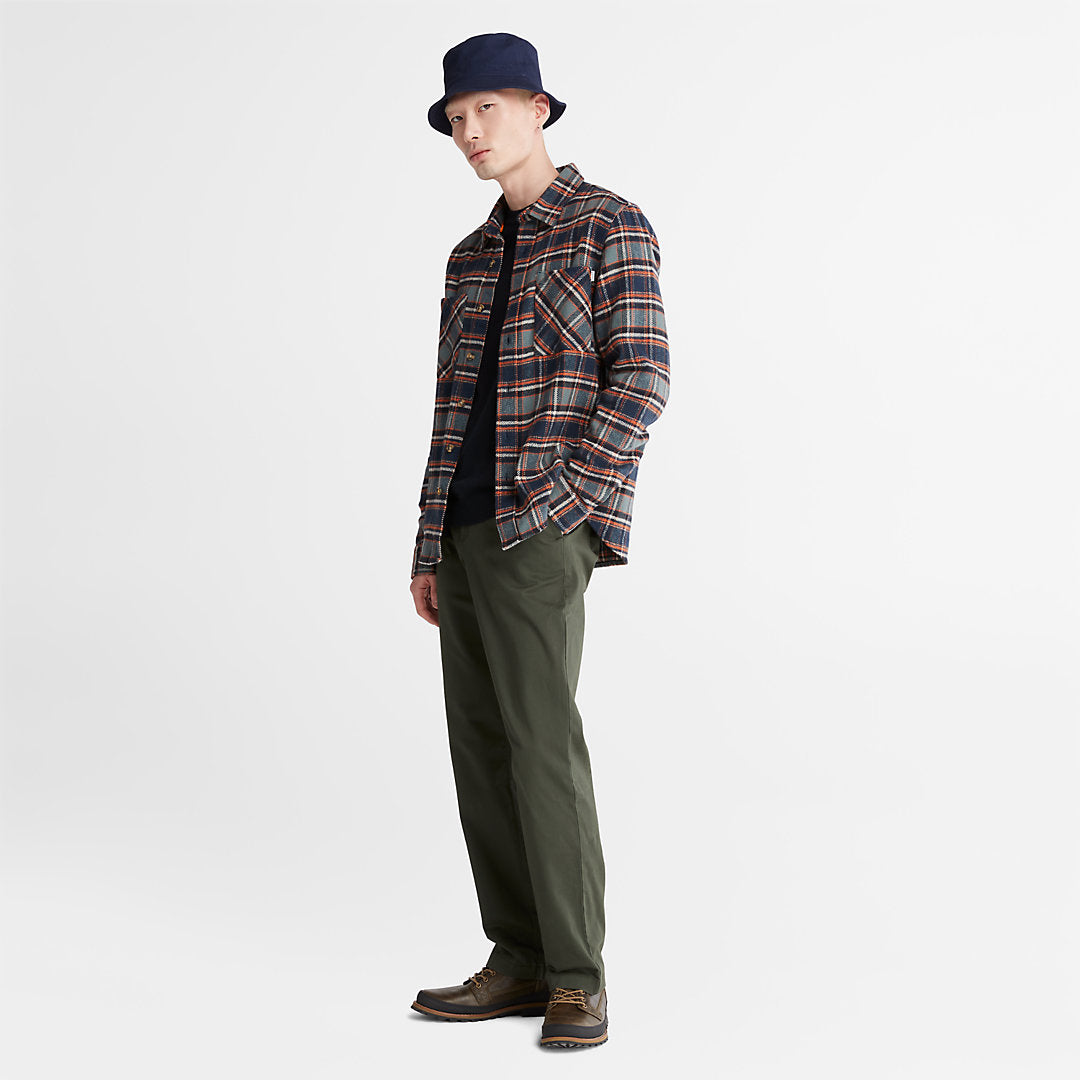 Timberland Mens Cohas Brook Crewneck Sweater for Men in Navy