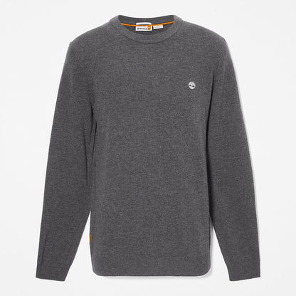Timberland Mens Cohas Brook Crewneck Sweater for Men in Grey