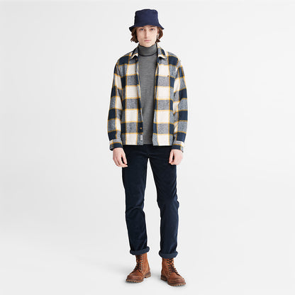 Timberland Mens Nissitissit River Merino Sweater for Men in Dark Grey