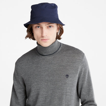 Timberland Mens Nissitissit River Merino Sweater for Men in Dark Grey