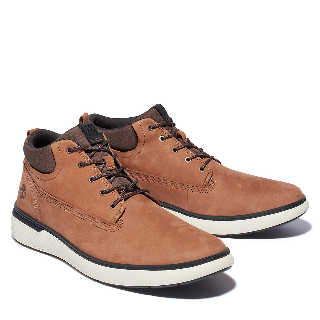 Timberland Mens Cross Mark Chukka for Men in Dark Brown