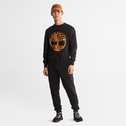 Timberland Mens Timberland® Tree-Logo Sweatshirt for Men in Black