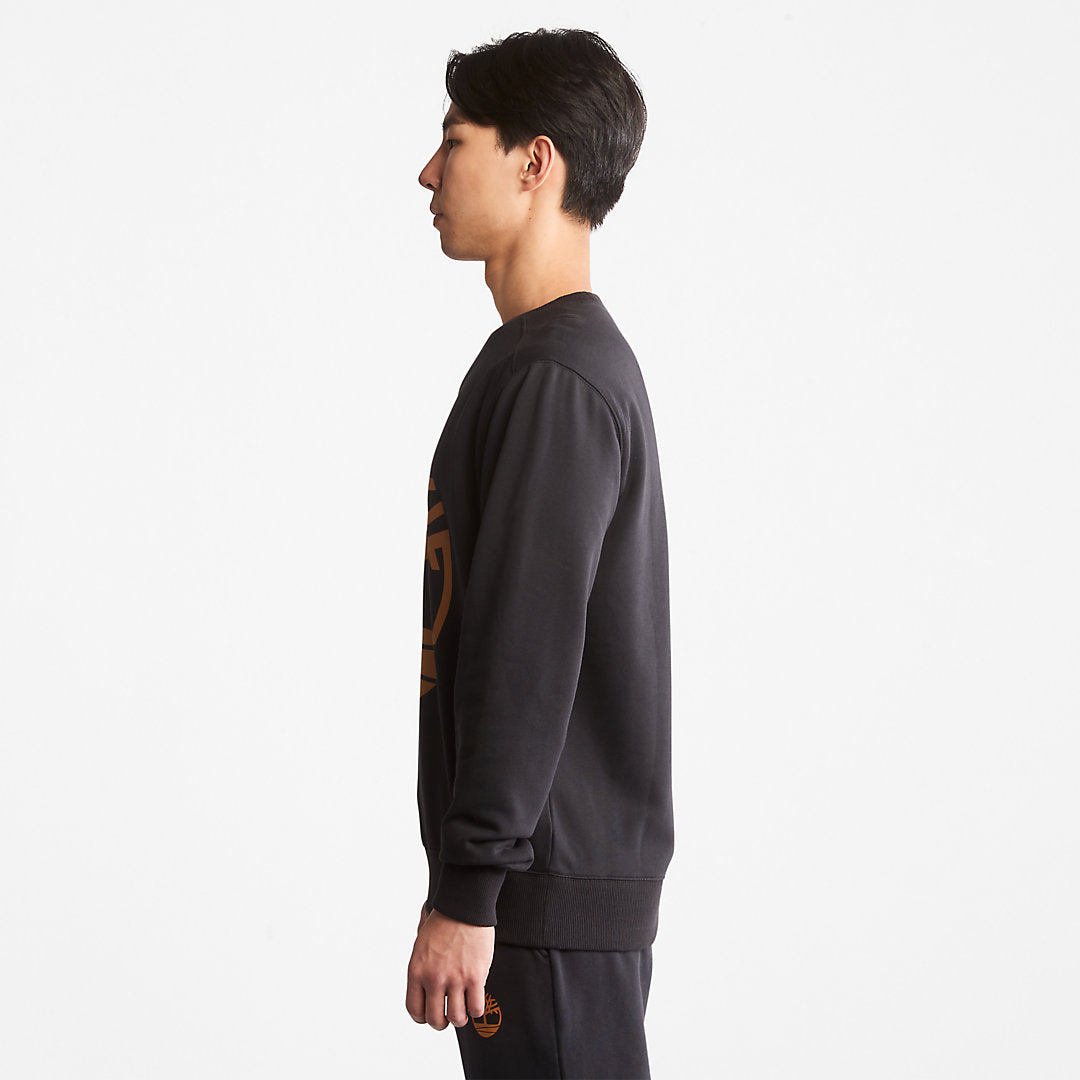 Timberland Mens Timberland® Tree-Logo Sweatshirt for Men in Black