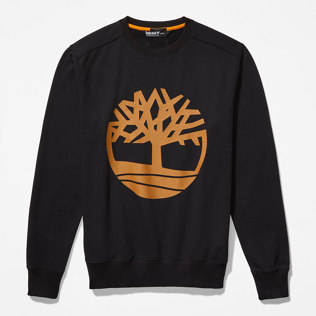 Timberland Mens Timberland® Tree-Logo Sweatshirt for Men in Black