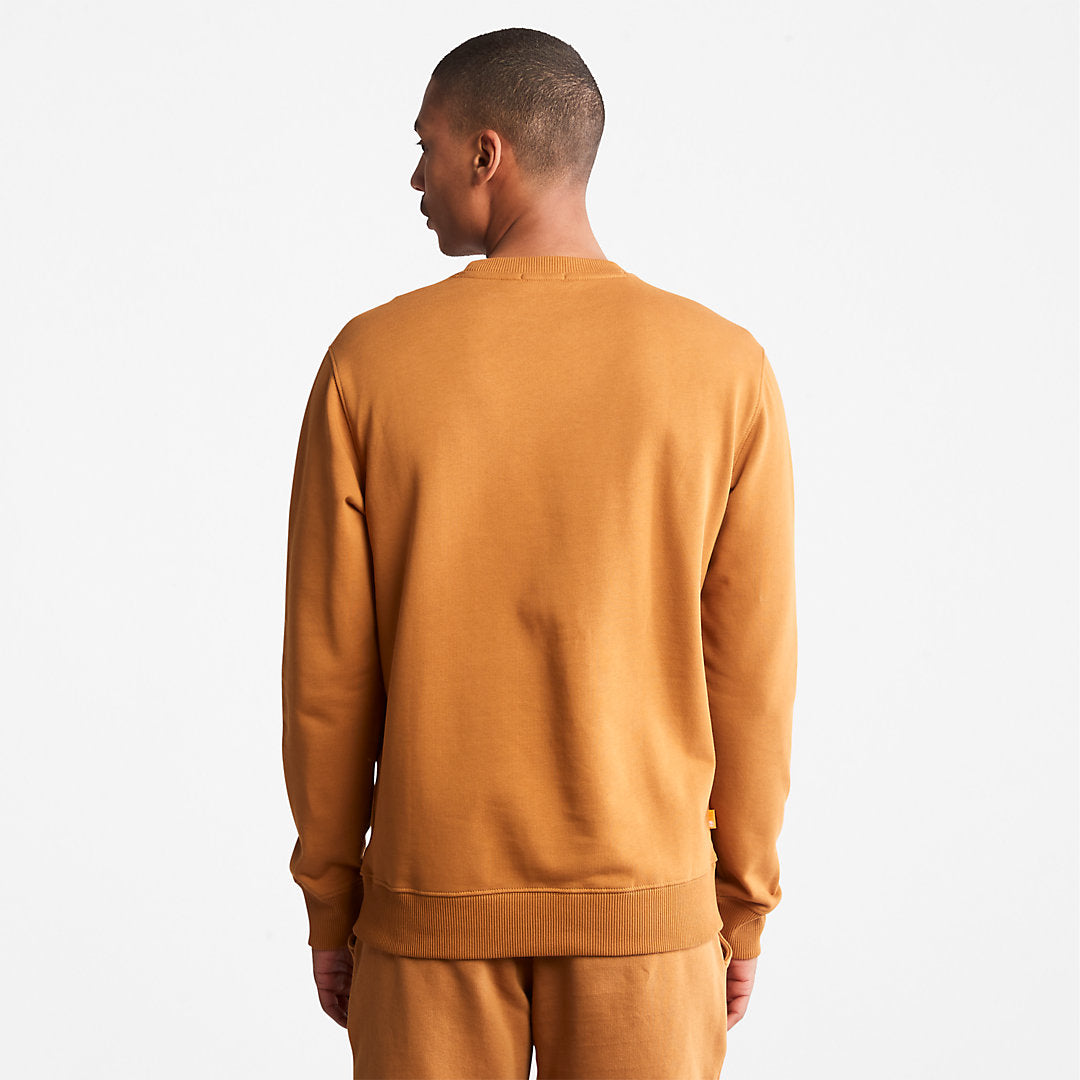 Timberland Mens Core Tree Logo Sweatshirt for Men in Yellow