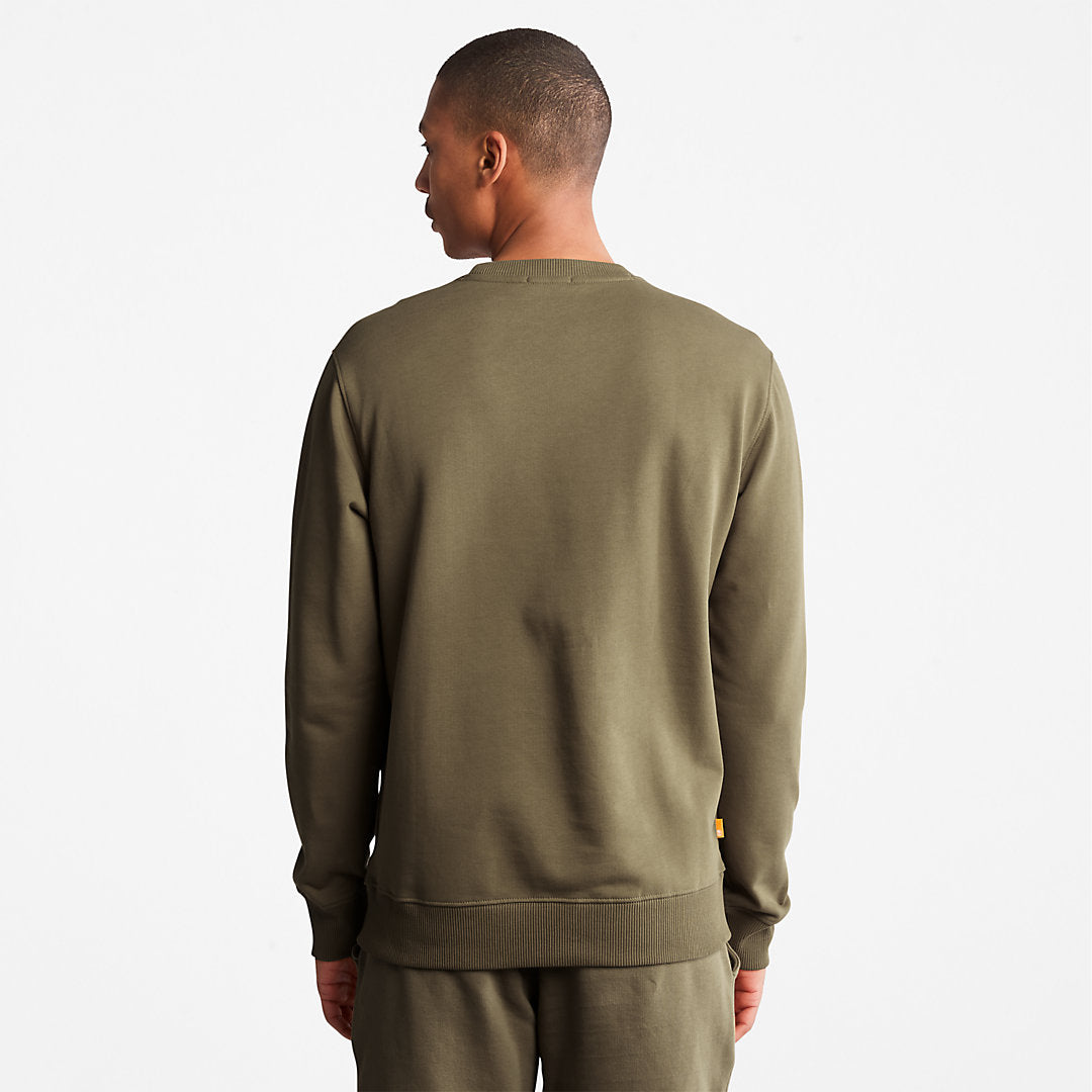 Timberland Mens Timberland® Tree-Logo Sweatshirt for Men in Dark Green