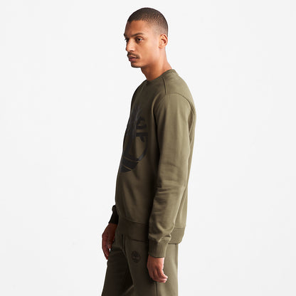 Timberland Mens Timberland® Tree-Logo Sweatshirt for Men in Dark Green