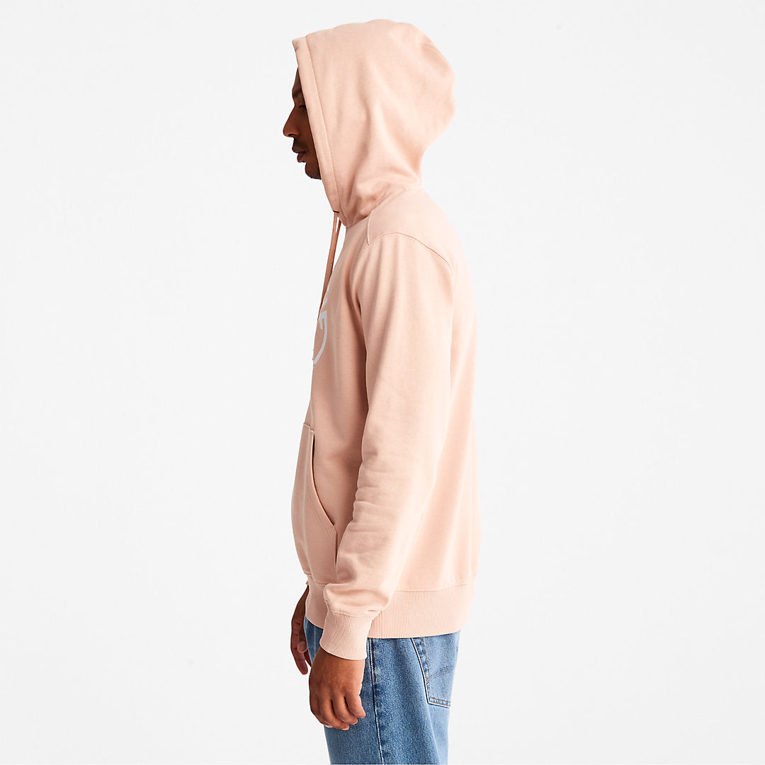Timberland Mens Timberland® Tree-Logo Hoodie for Men in Pink
