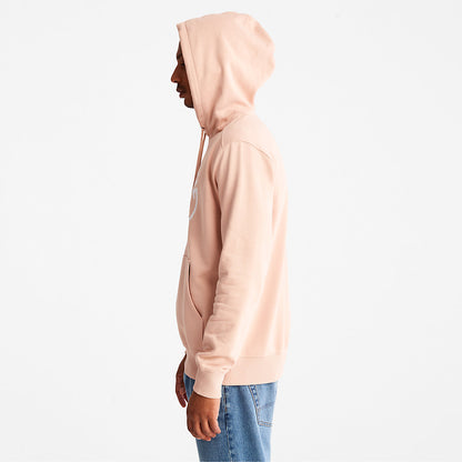Timberland Mens Timberland® Tree-Logo Hoodie for Men in Pink