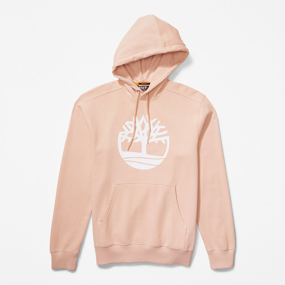 Timberland Mens Timberland® Tree-Logo Hoodie for Men in Pink