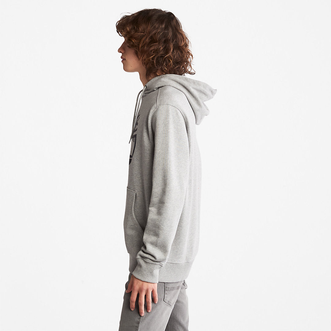 Timberland Mens Core Tree Logo Hoodie for Men in Grey