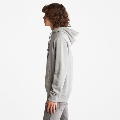 Timberland Mens Core Tree Logo Hoodie for Men in Grey