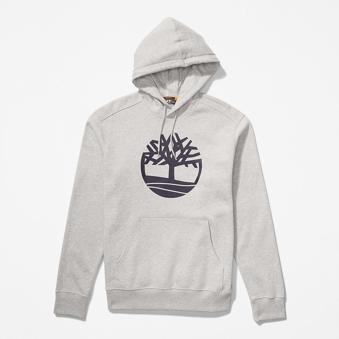 Timberland Mens Core Tree Logo Hoodie for Men in Grey