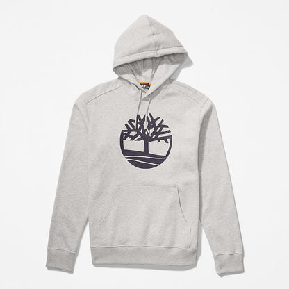 Timberland Mens Core Tree Logo Hoodie for Men in Grey
