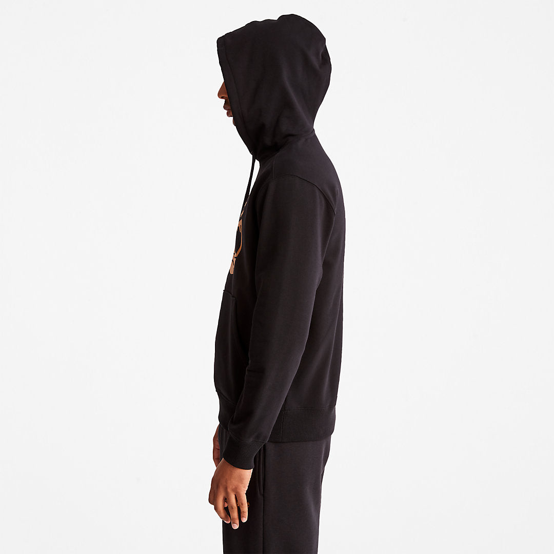 Timberland Mens Timberland® Tree-Logo Hoodie for Men in Black
