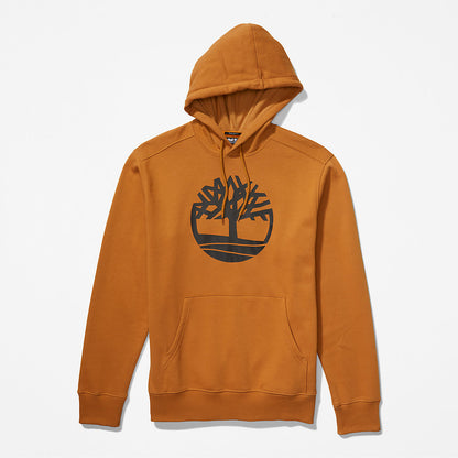 Timberland Mens Core Tree Logo Hoodie for Men in Yellow