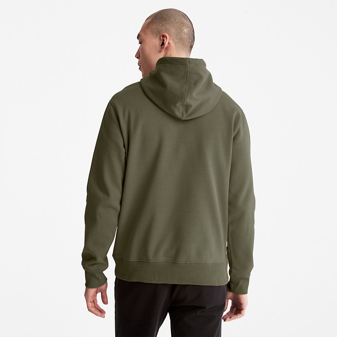 Timberland Mens Timberland® Tree-Logo Hoodie for Men in Dark Green