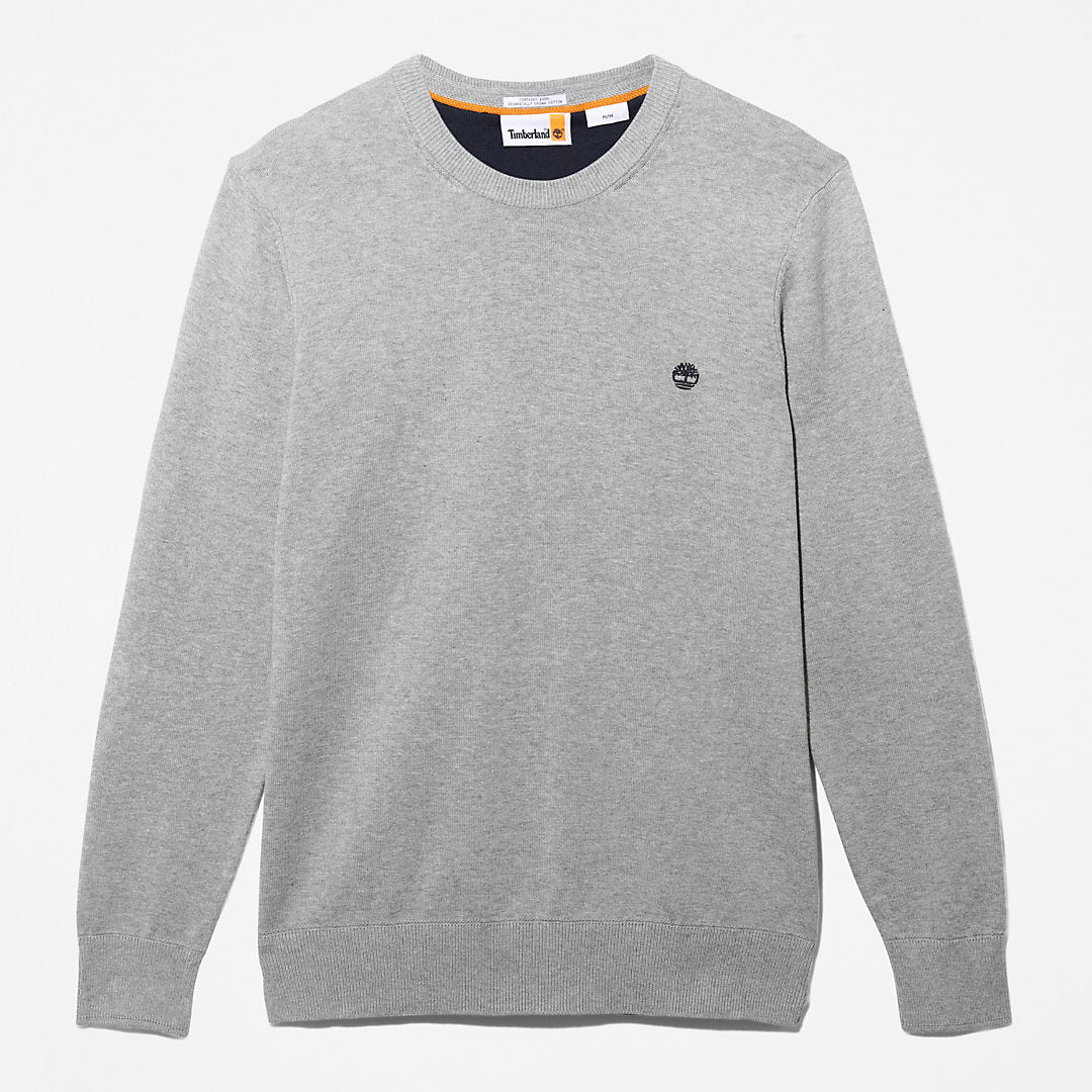 Timberland Mens Williams River Organic Cotton Sweater for Men in Grey