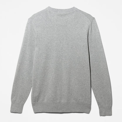 Timberland Mens Williams River Organic Cotton Sweater for Men in Grey