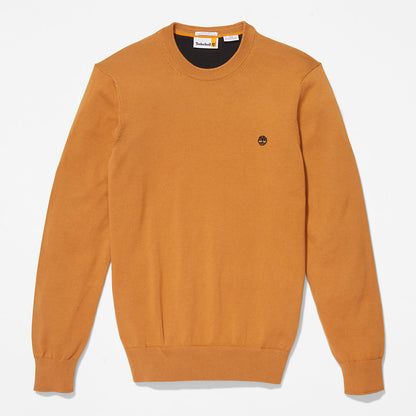 Timberland Mens Williams River Organic Cotton Sweater for Men in Yellow