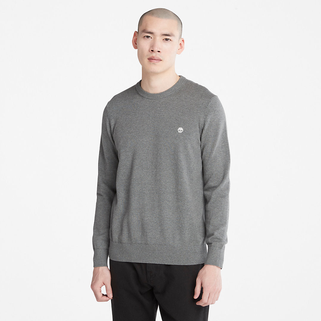 Timberland Mens Williams River Sweater for Men in Dark Grey
