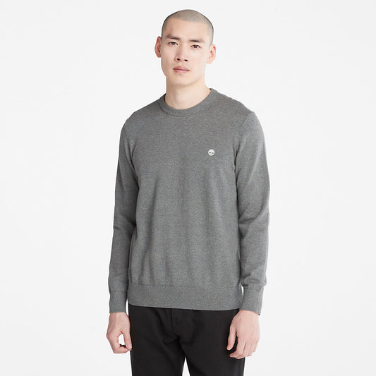 Timberland Mens Williams River Sweater for Men in Dark Grey