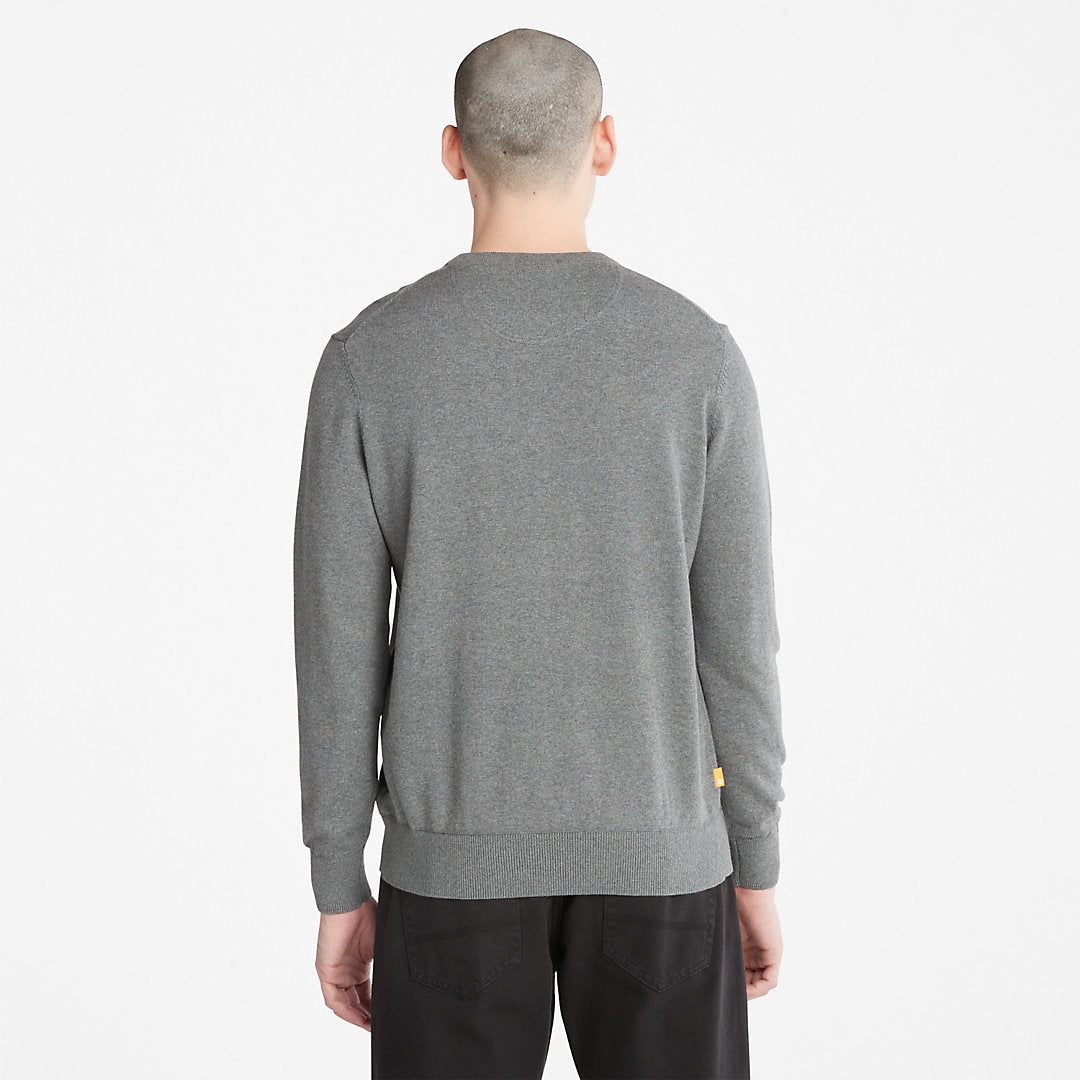 Timberland Mens Williams River Sweater for Men in Dark Grey