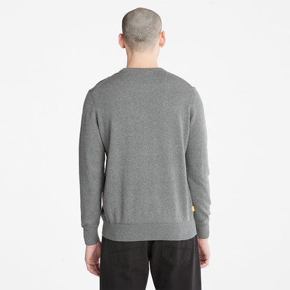 Timberland Mens Williams River Sweater for Men in Dark Grey