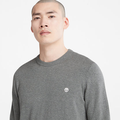 Timberland Mens Williams River Sweater for Men in Dark Grey