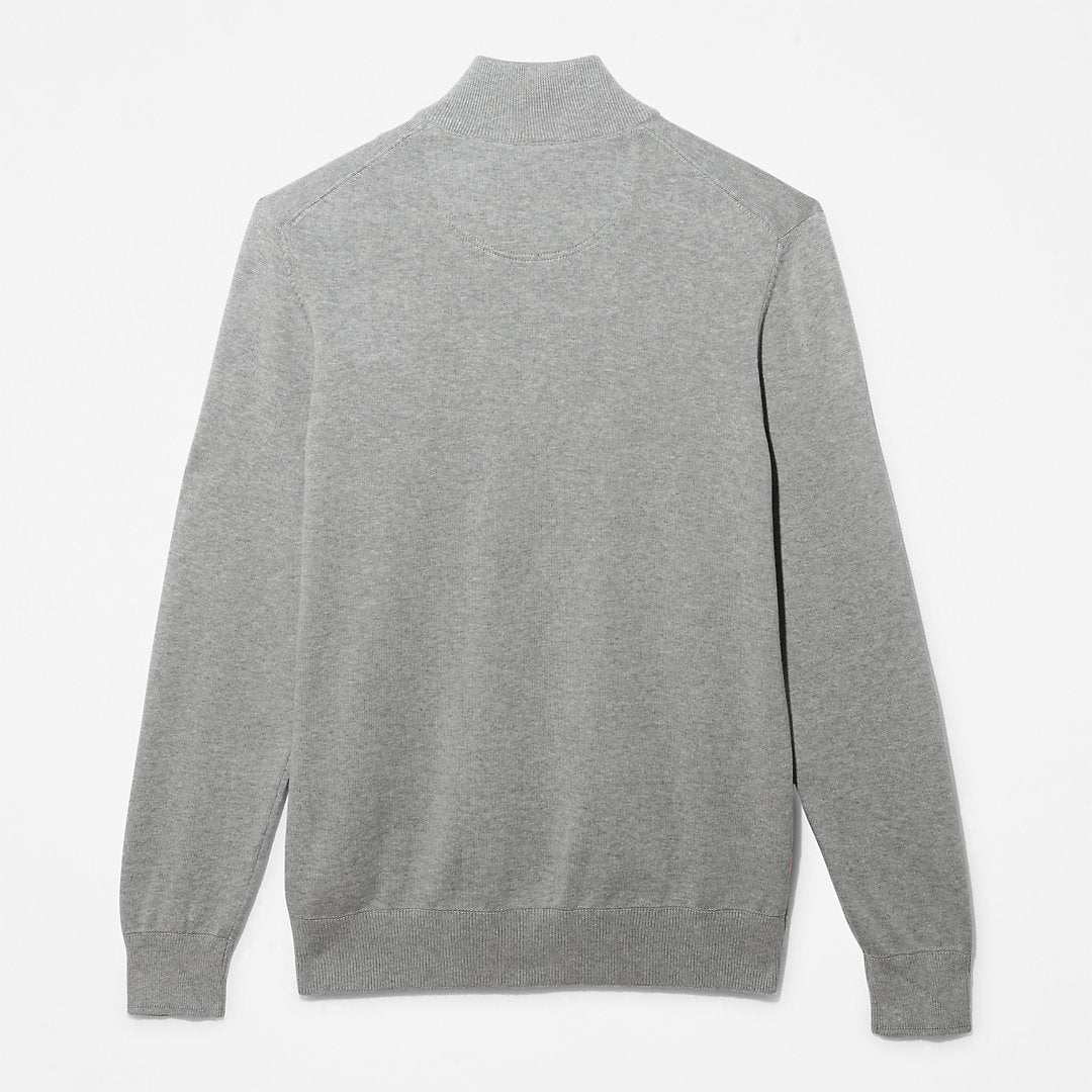 Timberland Mens Williams River Full-Zip Sweater for Men in Grey