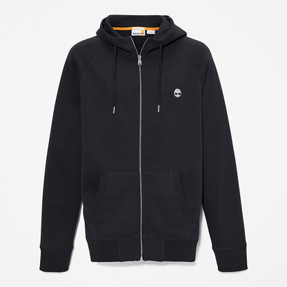 Timberland Mens Exeter River Zip Hoodie for Men in Black