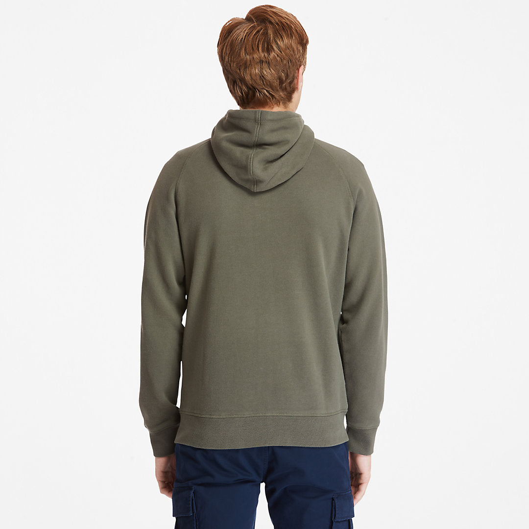 Timberland Mens Exeter River Zip Hoodie for Men in Green
