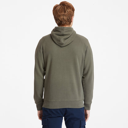 Timberland Mens Exeter River Zip Hoodie for Men in Green