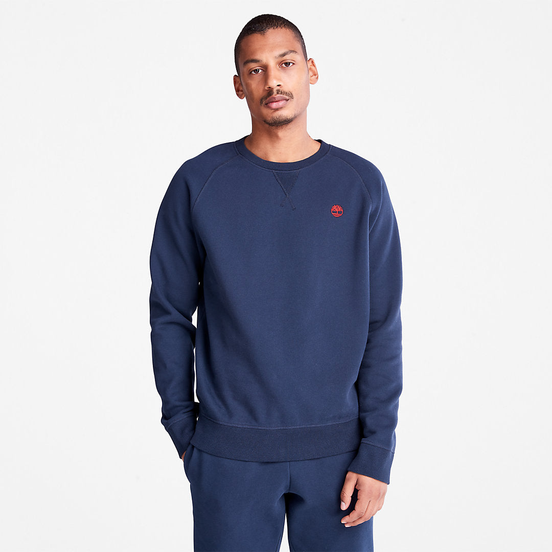 Timberland Mens Exeter River Sweatshirt for Men in Navy