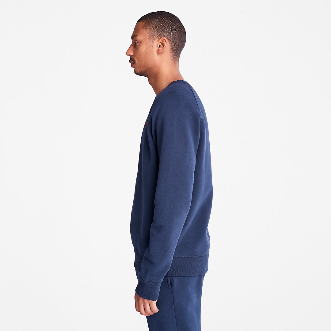 Timberland Mens Exeter River Sweatshirt for Men in Navy