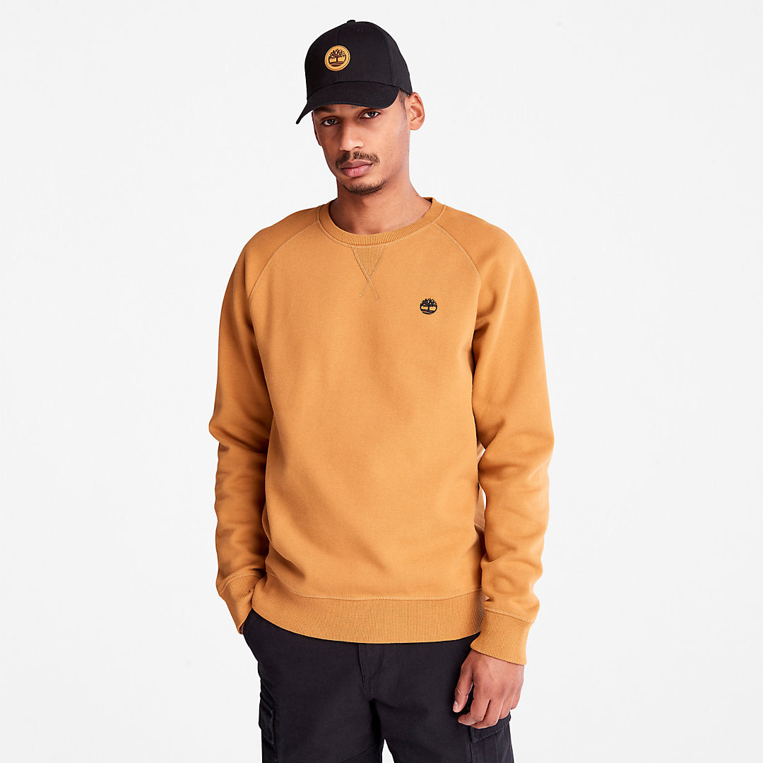 Timberland Mens Exeter River Sweatshirt for Men in Yellow