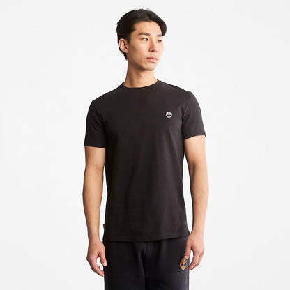 Timberland Mens Dunstan River Crew Tee for Men in Black