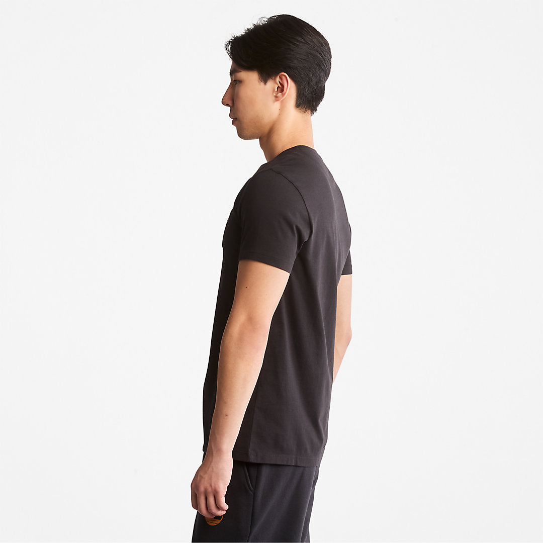 Timberland Mens Dunstan River Crew Tee for Men in Black