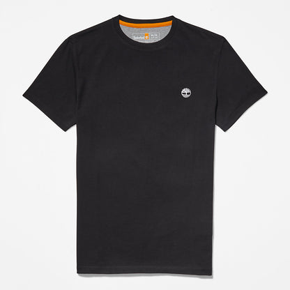 Timberland Mens Dunstan River Crew Tee for Men in Black