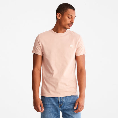 Timberland Mens Dunstan River T-Shirt for Men in Light Pink