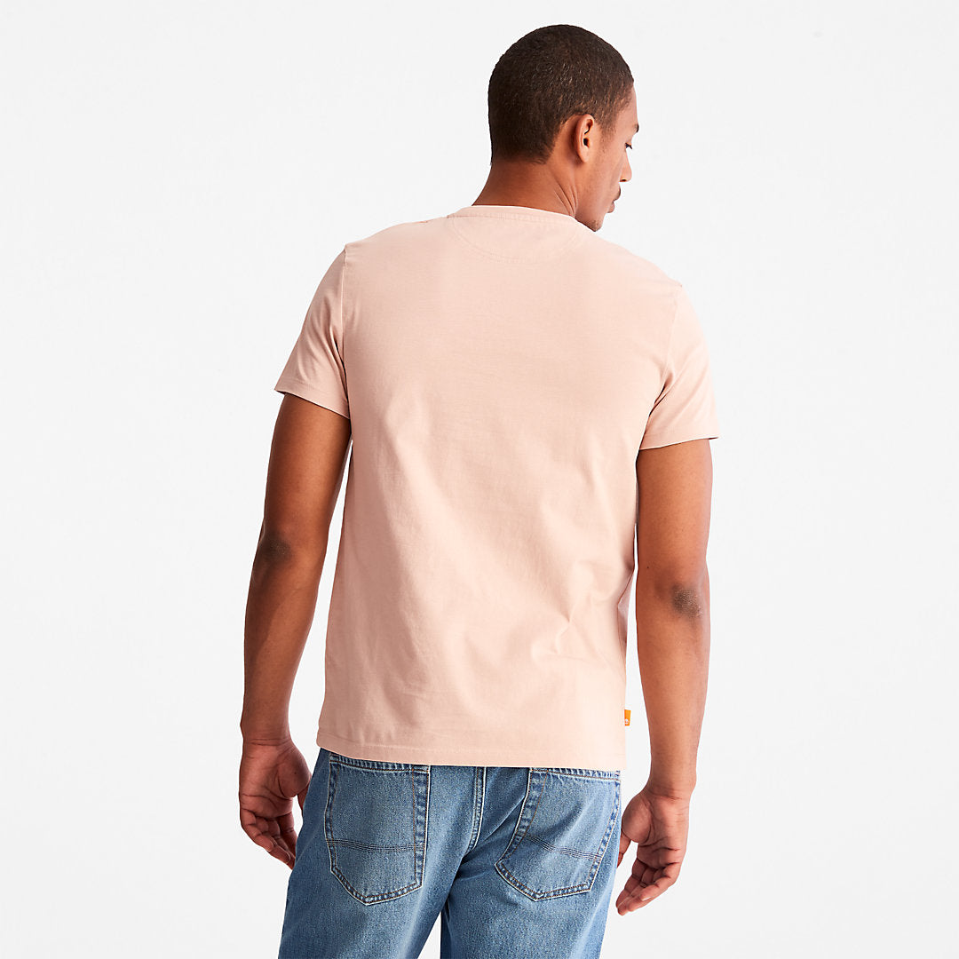 Timberland Mens Dunstan River T-Shirt for Men in Light Pink