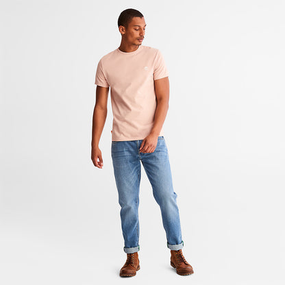 Timberland Mens Dunstan River T-Shirt for Men in Light Pink