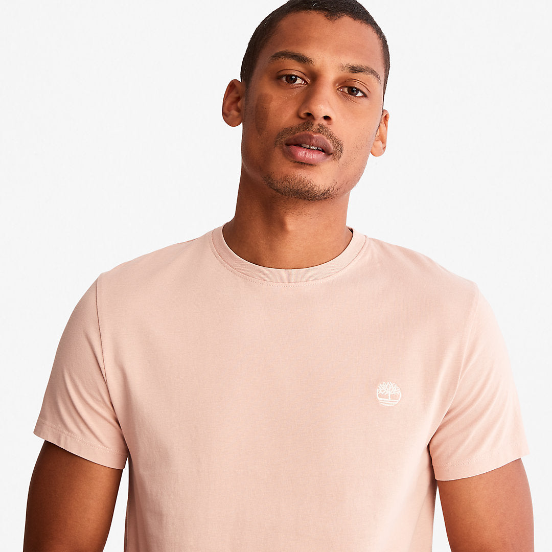 Timberland Mens Dunstan River T-Shirt for Men in Light Pink