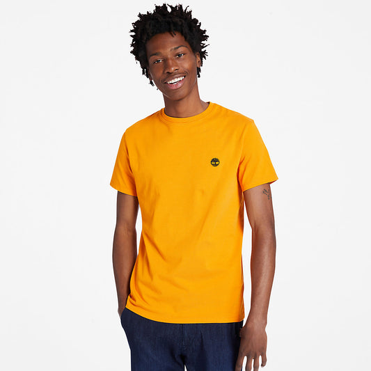 Timberland Mens Dunstan River Crew Tee for Men in Orange