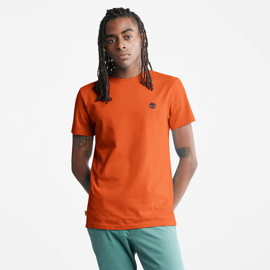 Timberland Mens Dunstan River T-Shirt for Men in Orange
