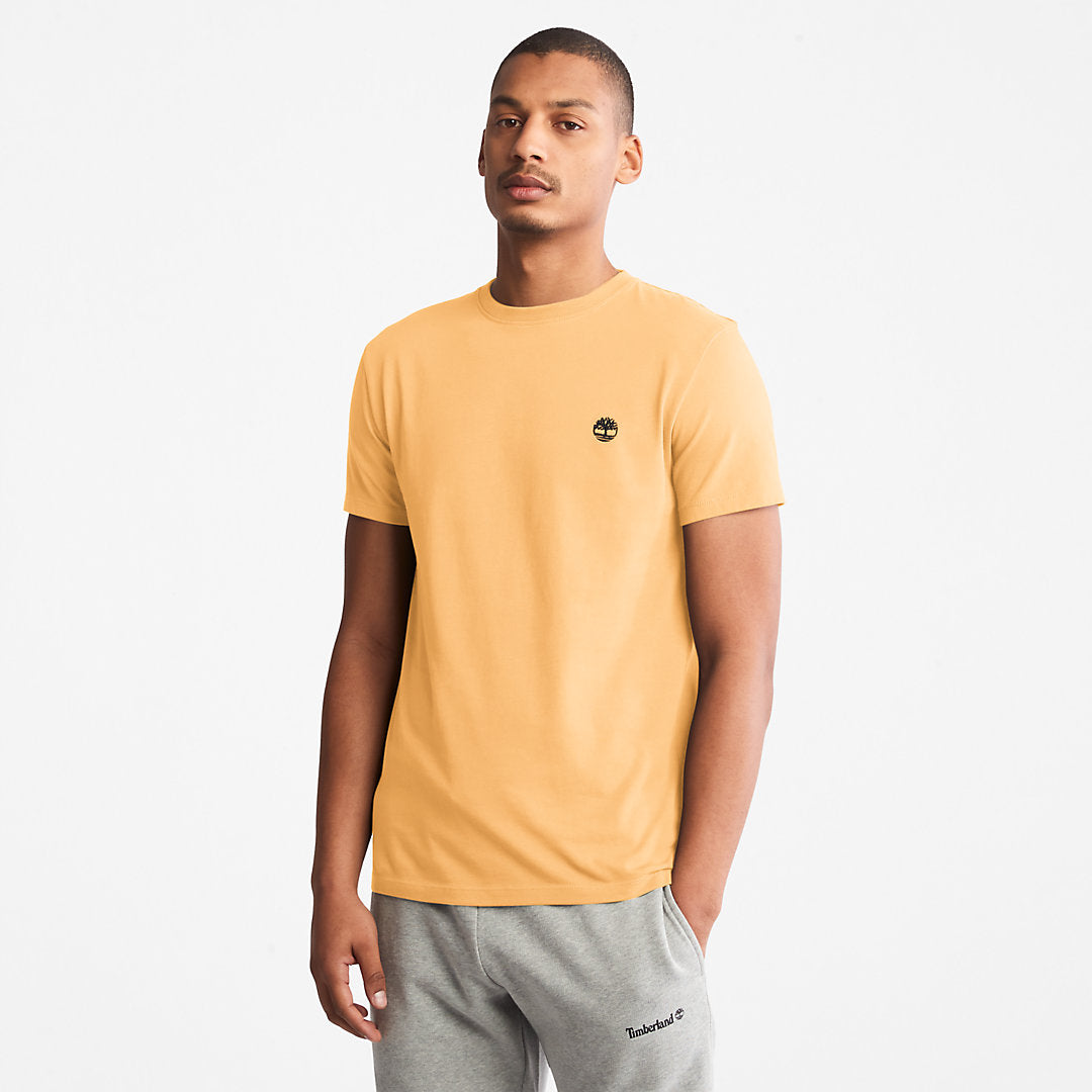 Timberland Mens Dunstan River T-Shirt for Men in Yellow